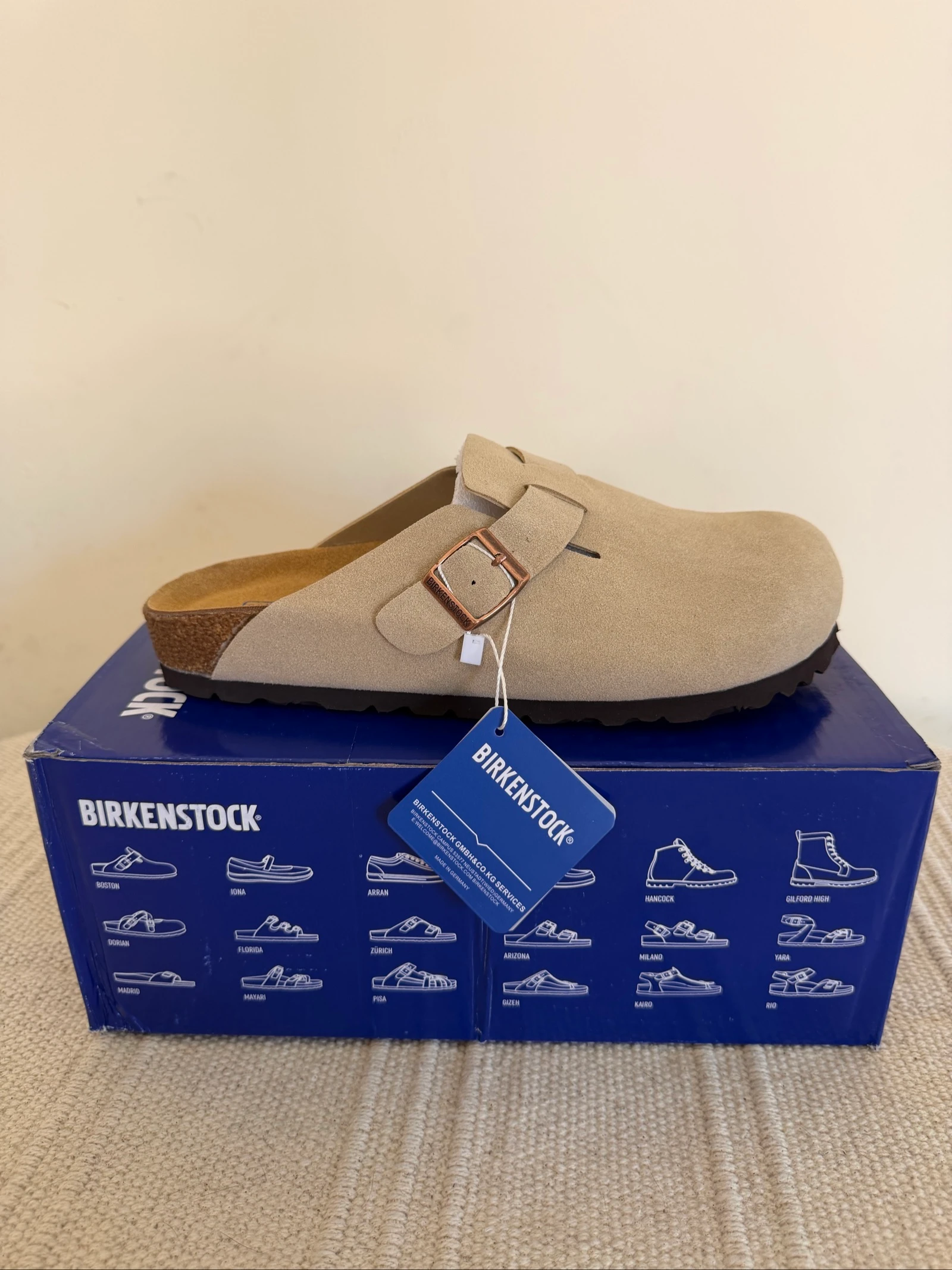 Birkenstock Boston Sand Sandals – photo 2